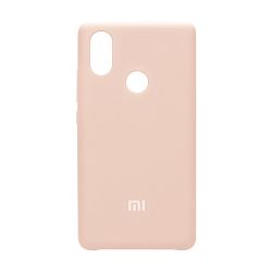 Клип-кейс (накладка) Silicone cover для Xiaomi Redmi Note 7 / Note 7 Pro / Note 7S силикон, пудровый