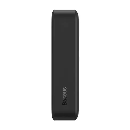 Внешний аккумулятор с беспроводной зарядкой Baseus Magnetic Mini Wireless Fast Charge 20000 мАч 20 Вт (Уценка) чёрный (хорошее состояние, мелкие царапины и потертости) - 4