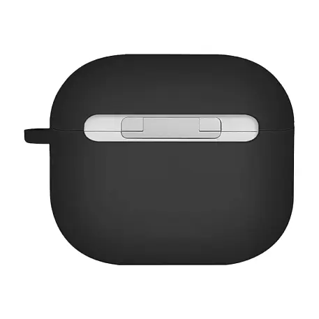 Кобура UNIQ Nexo для Apple AirPods 4 силикон, чёрный - 2