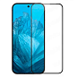 Защитное стекло 3D Premium для Google Pixel 9a, черная рамка