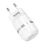 Сетевое зарядное устройство Hoco C41A 12 Вт, белый - 1