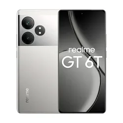 Смартфон Realme GT 6T 12/256 ГБ "зеркальный серебрянный"