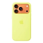 Клип-кейс (накладка) Apple Silicone Case MagSafe для Apple iPhone 17 Pro силикон, Neon Yellow