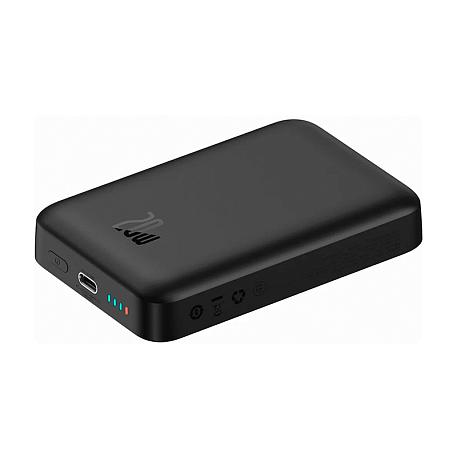 Внешний аккумулятор с беспроводной зарядкой Baseus Magnetic Mini Wireless Fast Charge 10000 мАч 20 Вт чёрный - 4
