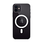 Клип-кейс (накладка) Clear Case MagSafe для Apple iPhone 12 / 12 Pro поликарбонат, прозрачный