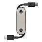 Дата-кабель Native Union Pocket Cable 60W Type-C to Type-C 0.17 м, серый