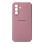 Клип-кейс (накладка) Silicone cover закрытый для Samsung Galaxy A57 силикон, пудровый