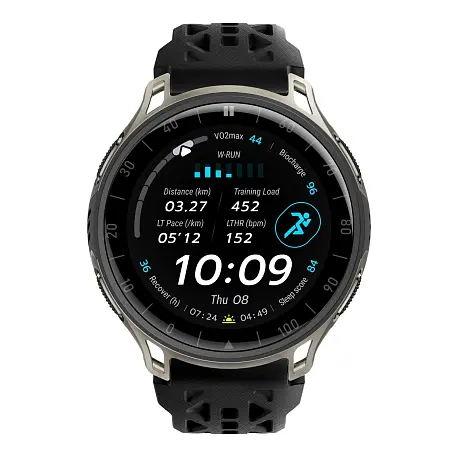 Умные часы Xiaomi Amazfit Cheetah 2 Pro серый (чёрный ремешок) - 3