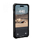 Клип-кейс (накладка) UAG Monarch для Apple iPhone 14 Pro поликарбонат, кожа, чёрный - 2