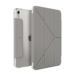 Чехол-книжка UNIQ Camden для Apple iPad 10.9" (2022) / Apple iPad 11 (2025) полиуретан, искусственная кожа, серый