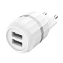 Сетевое зарядное устройство Hoco C41A 12 Вт, белый - 1