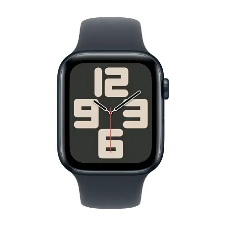 Умные часы Apple Watch SE (2024) 44mm GPS Midnight Aluminium Case Midnight Sport Band S/M - 2