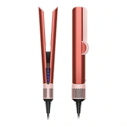 Выпрямитель для волос Dyson Airstrait HT01 клубнично - бронзовый, розовый (футляр)