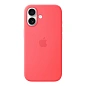 Клип-кейс (накладка) Apple Silicone Case MagSafe для Apple iPhone 17 силикон, Bright Guava
