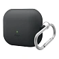 Кобура Elago Original Hang для Samsung Galaxy Buds 3 / 3 Pro силикон, чёрный