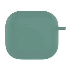 Кобура Silicon Protection Case для Apple AirPods 4 силикон, бледно-зелёный