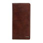 Чехол-книжка Premium Rich Boss для Samsung Galaxy S24 искусственная кожа, тёмно-коричневый (с лого)