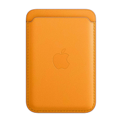 Кардхолдер Apple Leather Wallet with Magsafe для Apple iPhone кожа, California Poppy