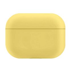Кобура для Apple AirPods Pro силикон, жёлтый