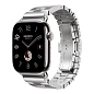 Умные часы Apple Watch Hermes Series 11 46mm GPS + Cellular Silver Titanium Case Gris Single Tour Grand H Strap Medium (with Orange Hermès Sport band)