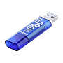 USB-флешка SmartBuy Glossy 128 ГБ, синий - 1