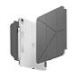 Чехол-книжка c отделением под стилус UNIQ Camden Click для Apple iPad 10.9" (2022) / Apple iPad 11 (2025) полиуретан, искусственная кожа, серый