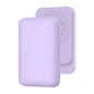 Внешний аккумулятор с беспроводной зарядкой WIWU Small Pudding Power Bank 5000 мАч 15 Вт