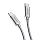 Дата-кабель Deppa Steel Cable Type-C to Type-C 1.2 м, серый