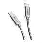 Дата-кабель Deppa Steel Cable Type-C to Type-C - 1
