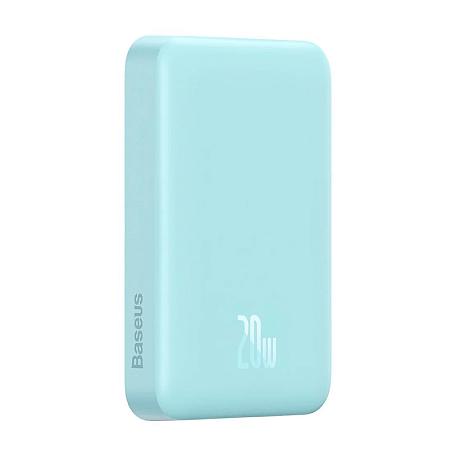 Внешний аккумулятор с беспроводной зарядкой Baseus Magnetic Mini Wireless Fast Charge 10000 мАч 20 Вт голубой - 3