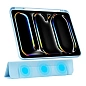 Чехол-книжка c отделением под стилус WIWU Protective Case JD-105 для Apple iPad Pro 11" (2024 / 2025) искусственная кожа, синий - 2