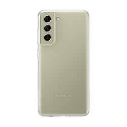 Клип-кейс (накладка) Samsung Clear Cover для Samsung Galaxy S21 FE полиуретан, прозрачный