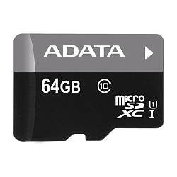 Карта памяти ADATA Premier, 64 ГБ