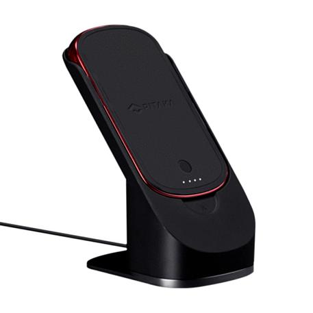 Док-станция Pitaka MagEZ Juice 2 + Power Bank (Беспроводная зарядка), красно-оранжевый (плетение 