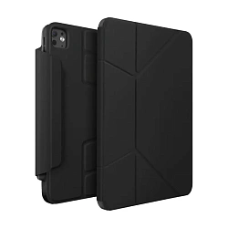 Чехол-книжка UNIQ Ryze для Apple iPad Pro 13" (2024 / 2025)  искусственная кожа, чёрный