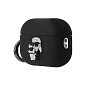 Кобура CG Mobile Lagerfeld Silicone Case With Ring для Apple AirPods Pro 2