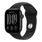 Умные часы Apple Watch Series 12 42mm GPS Black Aluminum Case Black Sport Band S/M