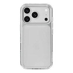 Клип-кейс (накладка) uBear Real Mag Case для Apple iPhone 18 Pro / 17 Pro полиуретан, поликарбонат, прозрачный