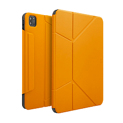 Чехол-книжка UNIQ Ryze для Apple iPad Pro 11" (2020 /  2021) / Apple iPad Air 10.9 (2020 / 2022) искусственная кожа, оранжевый