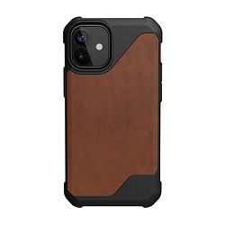 Клип-кейс (накладка) UAG Metropolis LT для Apple iPhone 12 Mini полиуретан, кожа, коричневый