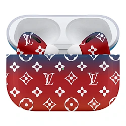 Беспроводные наушники Apple AirPods Pro 2 (Type-C) "LV" красно-оранжевый градиент (MTJV3)