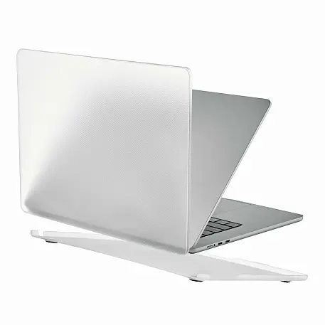 Клип-кейс (накладка) uBear Grain для Apple MacBook Air 13" (2022 - 2026) поликарбонат, силикон, прозрачный - 2
