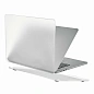 Клип-кейс (накладка) uBear Grain для Apple MacBook Air 13" (2022 - 2026) поликарбонат, силикон, прозрачный - 2