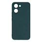 Клип-кейс (накладка) Silicone cover закрытый для Xiaomi Poco X8 Pro 5G силикон, тёмно-зелёный