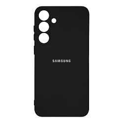 Клип-кейс (накладка) для Samsung Galaxy S25 FE силикон, чёрный