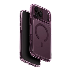 Клип-кейс (накладка) UNIQ Lifepro Xtreme MagSafe для Apple iPhone 18 Pro Max / 17 Pro Max полиуретан, бургунди