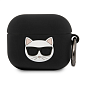 Кобура CG Mobile Lagerfeld Silicone Case With Ring для Apple AirPods 3
