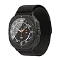 Миланский сетчатый браслет VLP для Samsung Galaxy Watch Ultra сталь чёрный