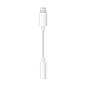 Адаптер-переходник Apple (Lightning to 3.5mm mini jack) 7 см, белый