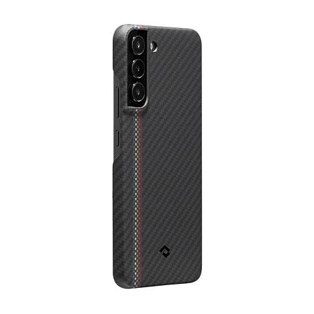 Клип-кейс (накладка) Pitaka Fusion Weaving MagEZ Case 2 для Samsung Galaxy S22 Plus кевлар (арамид), "концерт" - 2